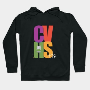 WHITE LETTERING CVHS PTO LOGO Hoodie